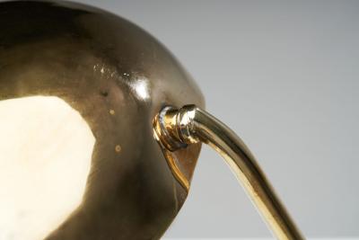  Valinte OY Mid Century Model 2433 Brass Desk Lamp by Valinte Oy Finland 1950s