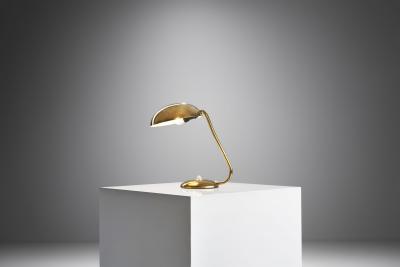  Valinte OY Mid Century Model 2433 Brass Desk Lamp by Valinte Oy Finland 1950s