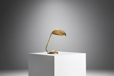  Valinte OY Mid Century Model 2433 Brass Desk Lamp by Valinte Oy Finland 1950s