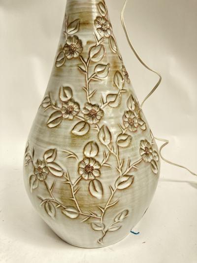  Vallauris 1960s Studio Pottery ceramic lamp