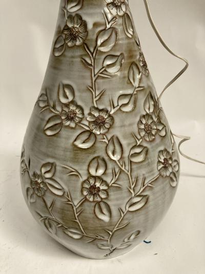  Vallauris 1960s Studio Pottery ceramic lamp