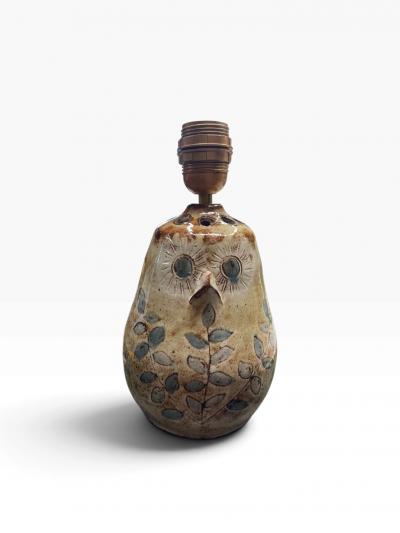  Vallauris 197 s Studio pottery ceramic lamp by MILLAN