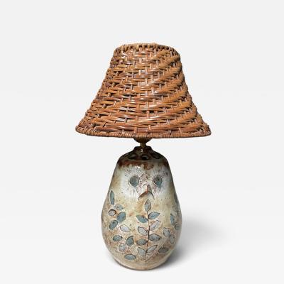  Vallauris 197 s Studio pottery ceramic lamp by MILLAN