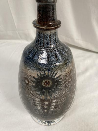  Vallauris 1970s Studio Pottery ceramic lamp by Vallauris