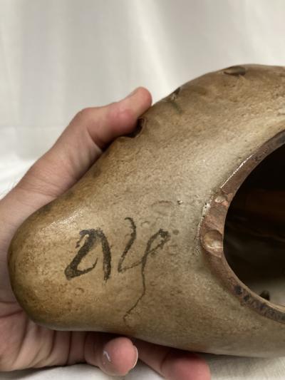  Vallauris 1970s Studio pottery Vallauris ceramic owl night lamp