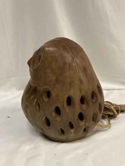  Vallauris 1970s Studio pottery table lamp by Vallauris