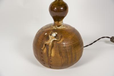  Vallauris 1970s Vallauriss ceramic lamp