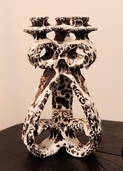  Vallauris A Vallauris Ceramic Candlestick circa 1960