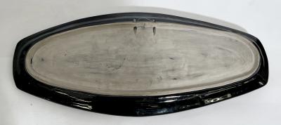  Vallauris Majolica dish decorated with sea animals Poterie de Vallauris France circa 1960