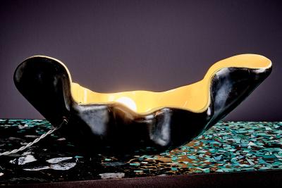  Vallauris Sculptural Table Lamp attributed to Vallauris