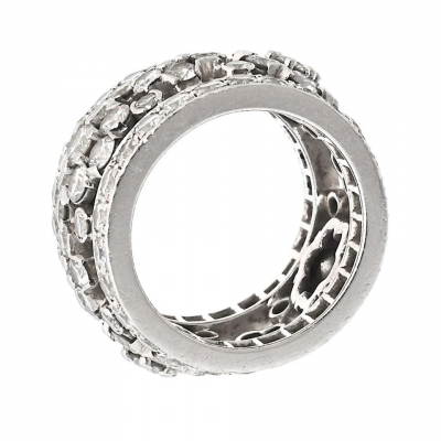  Van Cleef Arpels Van Cleef Arpels 18K White Gold Snowflake Diamond Ring