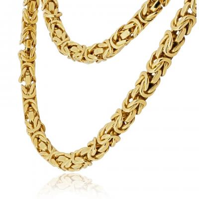 Van Cleef Arpels Van Cleef Arpels 18K Yellow Gold 31 Inches Byzantian Chain Necklace
