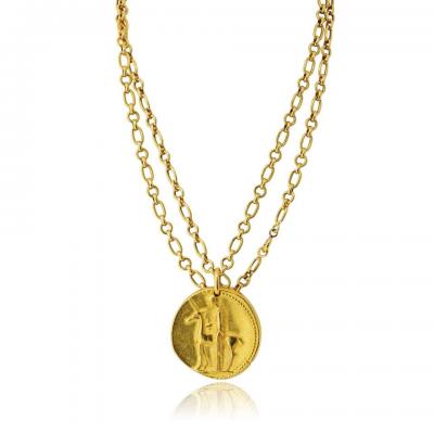  Van Cleef Arpels Van Cleef Arpels 18K Yellow Gold 36 Inches Georges Lenfant Chain