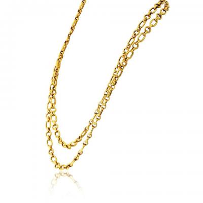  Van Cleef Arpels Van Cleef Arpels 18K Yellow Gold 36 Inches Georges Lenfant Chain