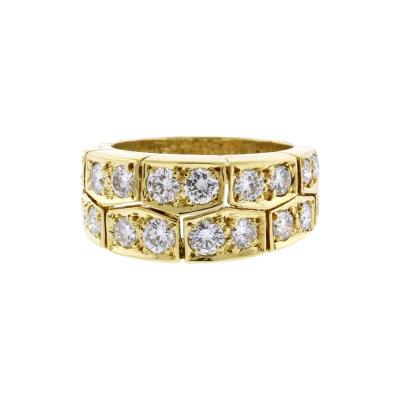  Van Cleef Arpels Van Cleef Arpels 18kt Yellow Gold Diamond Band