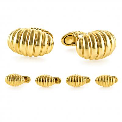  Van Cleef Arpels Van Cleef Arpels Cufflinks and Studs Dress Set 18kt