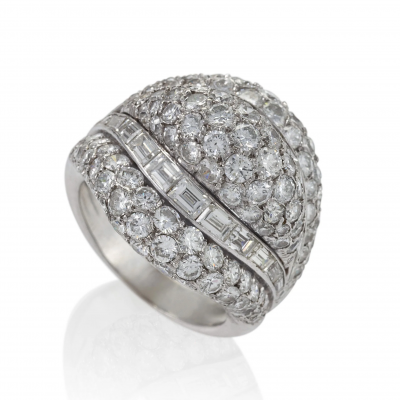 Van Cleef Arpels Van Cleef Arpels Diamond Bomb Ring