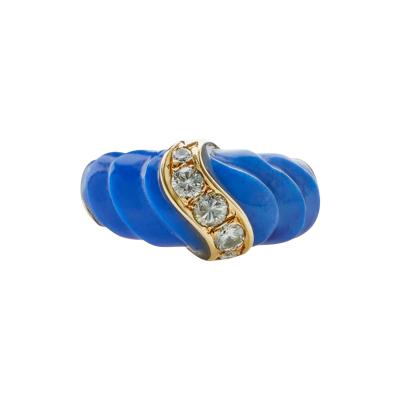 Van Cleef Arpels Van Cleef Arpels Lapis and Diamond Ring