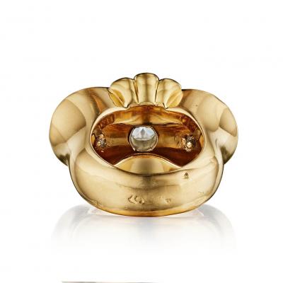  Van Cleef Arpels Van Cleef Arpels Mid Century Diamond Ring