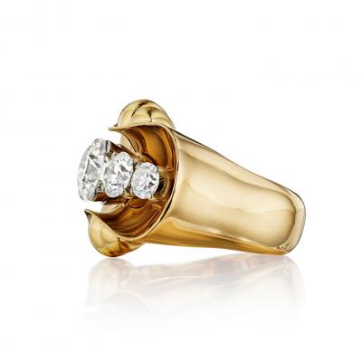 Van Cleef Arpels Van Cleef Arpels Mid Century Diamond Ring