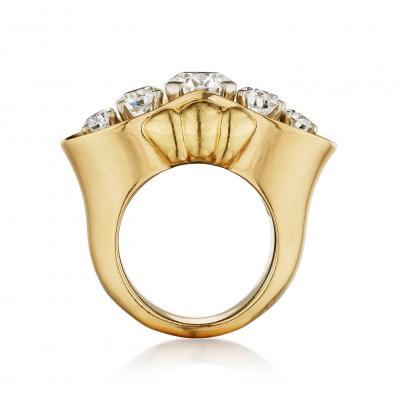  Van Cleef Arpels Van Cleef Arpels Mid Century Diamond Ring