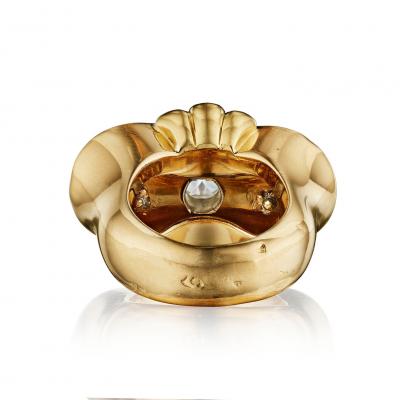  Van Cleef Arpels Van Cleef Arpels Mid Century Diamond Ring