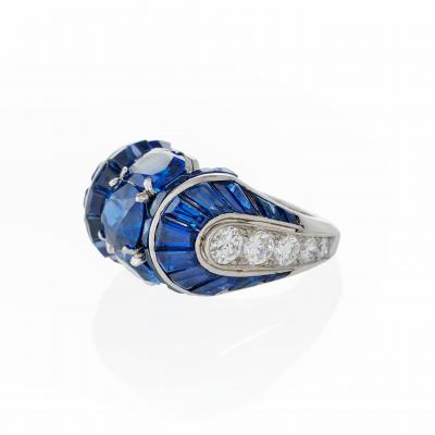  Van Cleef Arpels Van Cleef Arpels Paris No Heat Burma Sapphire Ring