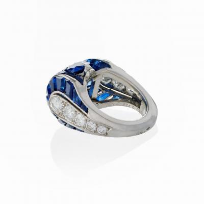 Van Cleef Arpels Van Cleef Arpels Paris No Heat Burma Sapphire Ring