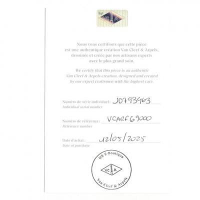 Van Cleef Arpels Van Cleef Arpels Sweet Butterfly Alhambra Bracelet