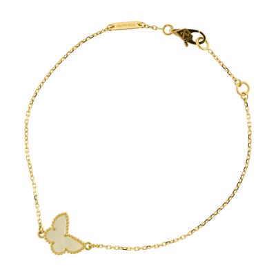  Van Cleef Arpels Van Cleef Arpels Sweet Butterfly Alhambra Bracelet