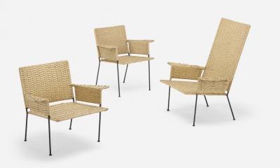  Van Keppel Green Hendrik Van Keppel and Taylor Green Chairs Set of Three VKG 1950
