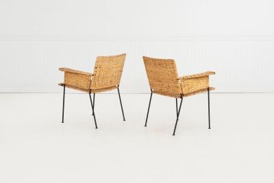  Van Keppel Green Pair of Van Keppel Green VKG Model 864 Club Chairs California 1953