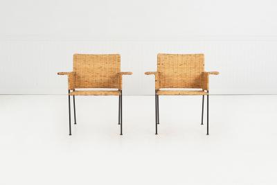  Van Keppel Green Pair of Van Keppel Green VKG Model 864 Club Chairs California 1953