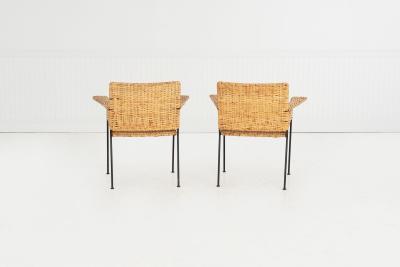  Van Keppel Green Pair of Van Keppel Green VKG Model 864 Club Chairs California 1953