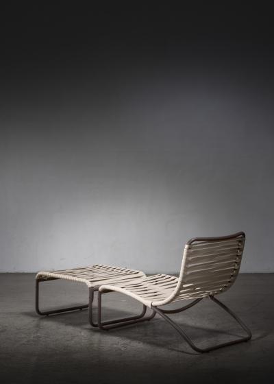  Van Keppel Green Van Keppel Green lounge chair with ottoman