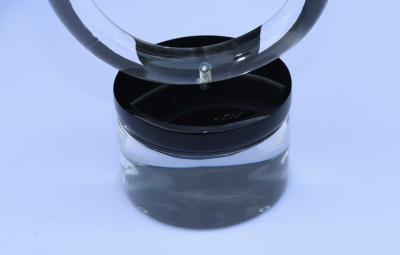  Van Teal 1970s Van Teal Twisted Lucite Sculpture