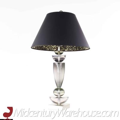  Van Teal Van Teal Mid Century Lucite Table Lamp