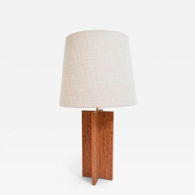  Vatican wooden table lamp Barracuda edition 