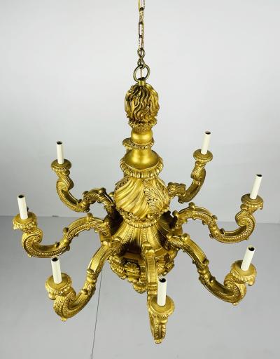  Vaughan Designs A George I style carved giltwood chandelier by Vaughan Design