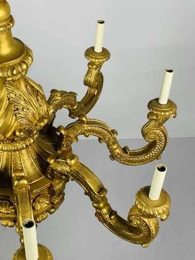  Vaughan Designs A George I style carved giltwood chandelier by Vaughan Design