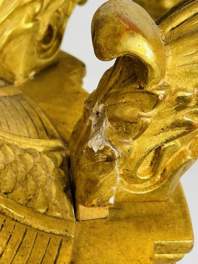  Vaughan Designs A George I style carved giltwood chandelier by Vaughan Design