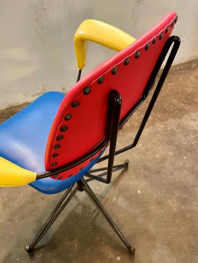  Velca Legnano Rare 1950s Swivel Chair
