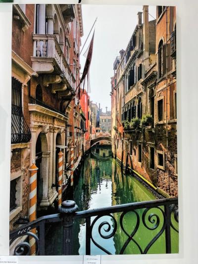  Venetian Canal Photo on Canvas