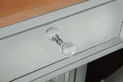  Venfield 2 Door Mirrored Nightstand with Single Drawer