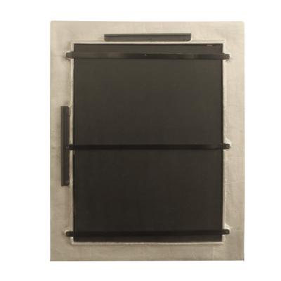  Venfield Brutalist Wall Mirror in Brushed Nickel 2022