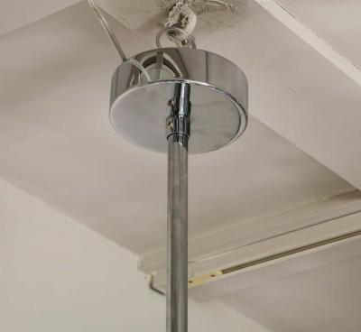  Venfield Clear Bubble Murano Glass Disc Chandelier in Rectangle Shape