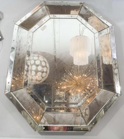  Venfield Custom Antiqued Octagon Mirror