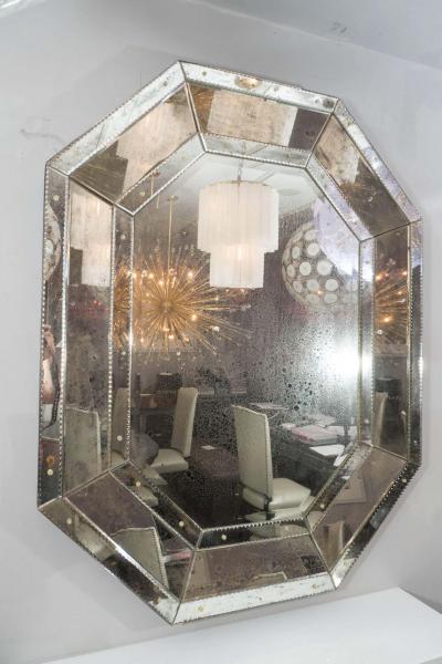  Venfield Custom Antiqued Octagon Mirror