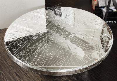  Venfield Custom Art Deco Style Mirror Coffee Table