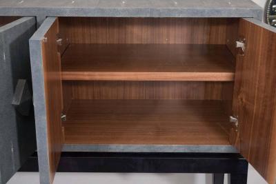  Venfield Custom Genuine Shagreen and Parchment Dry Bar